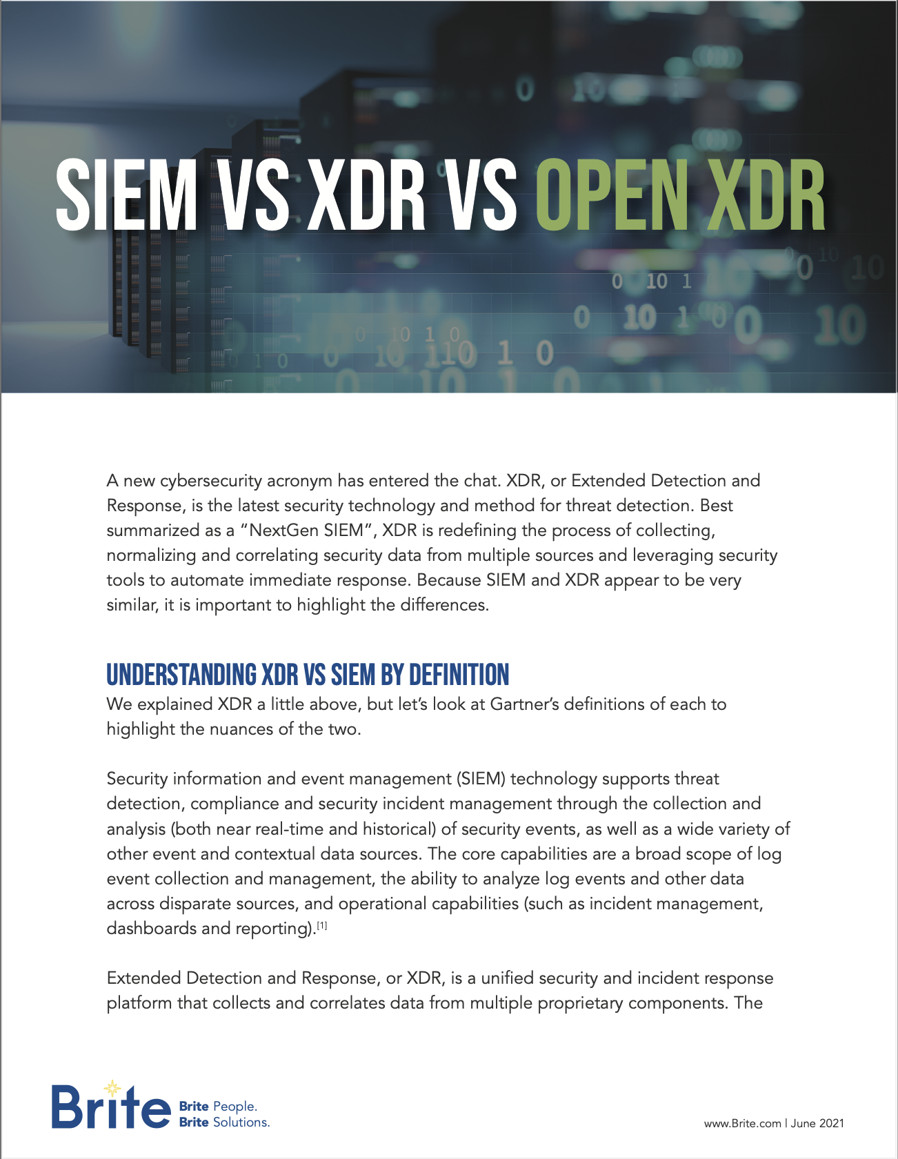 SIEM vs XDR vs Open XDR Thumbnail
